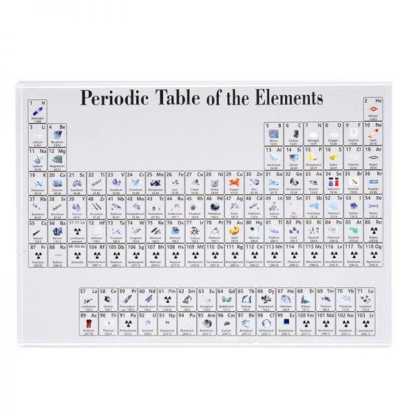 Acrylic Chemical Element Periodic Table Learning Display Card Crystal Element Periodic Table Crafts - Image 2